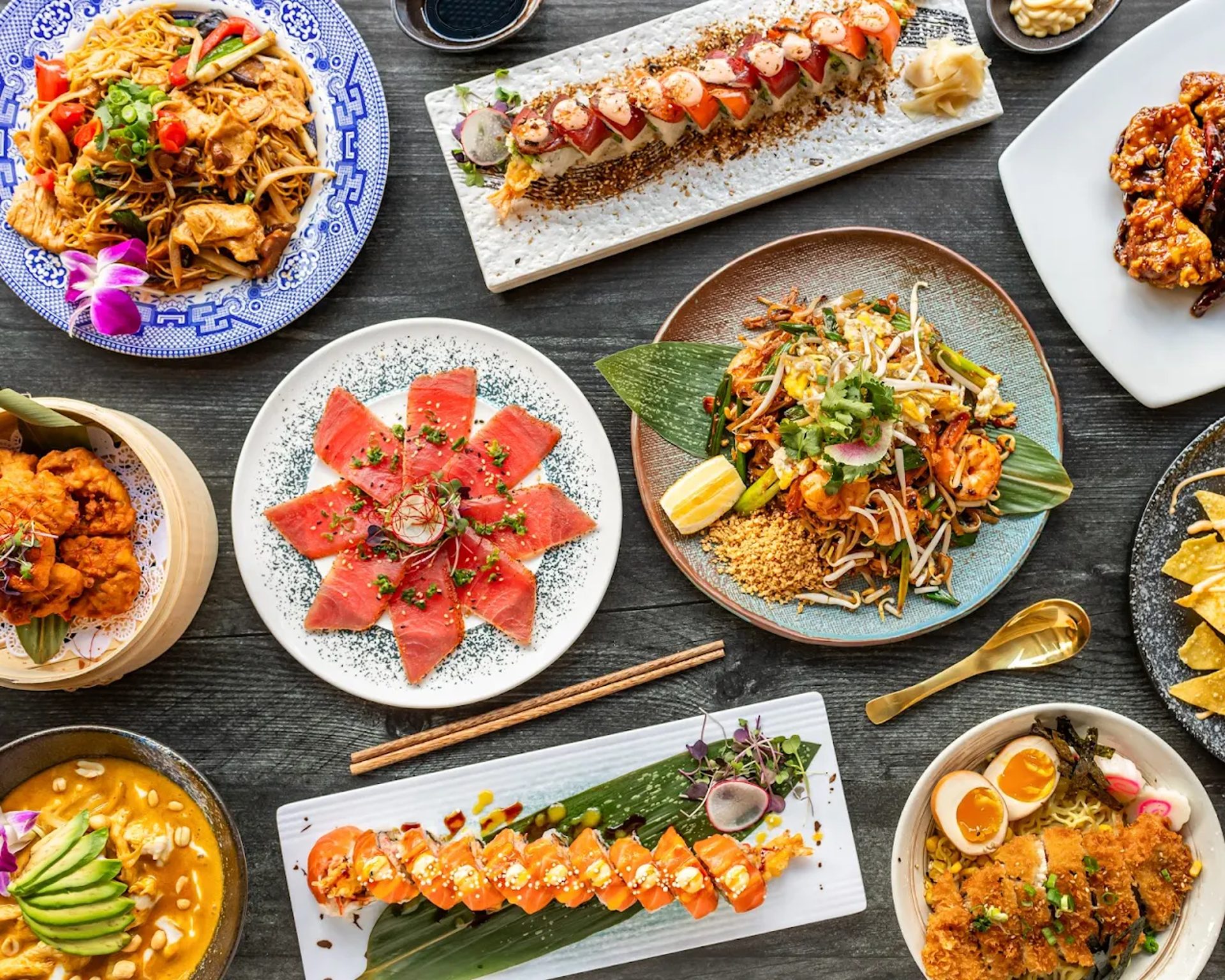Thai & Japanese Favorites Made Fresh