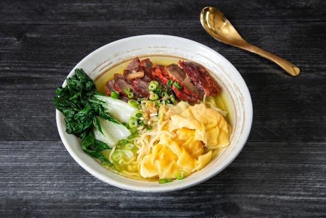 Hong Kong noodle soup