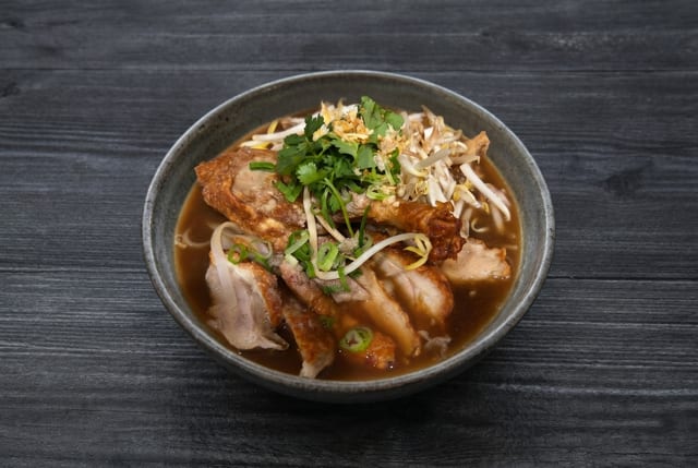 Duck noodle soup