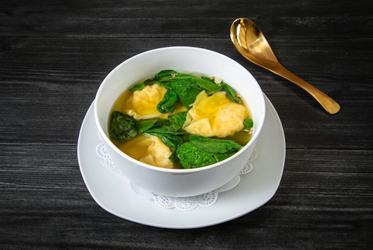 Shrimp wonton soup