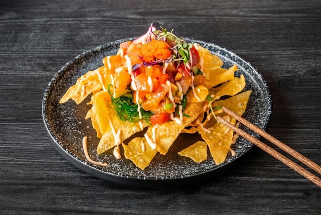 Sashimi nacho