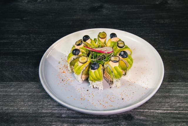 Blue sky roll
